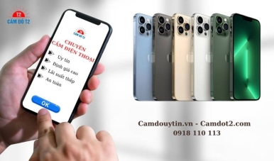 Cầm điện thoại Iphone uy tín lãi suất thấp nhận tiền ngay!