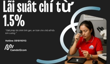 Lãi suất cầm kim cương bao nhiêu? Nên cầm ở đâu uy tín và an toàn
