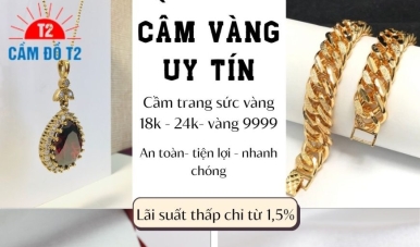 Tiệm cầm vàng uy tín ở đâu ? Cầm vàng 18k-24k-9999