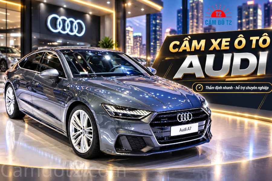 Cầm đồ T2 nhận cầm xe ô tô Audi cao cấp uy tín 