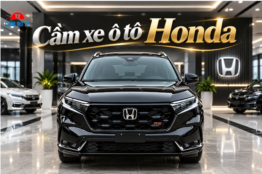 Cầm xe ô tô Honda tại TPHCM