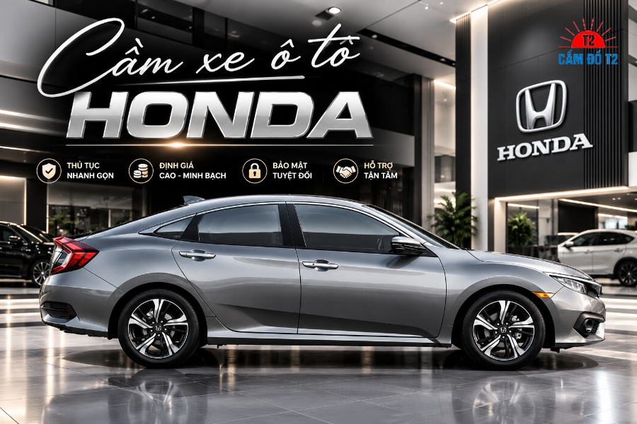 Cầm xe ô tô Honda