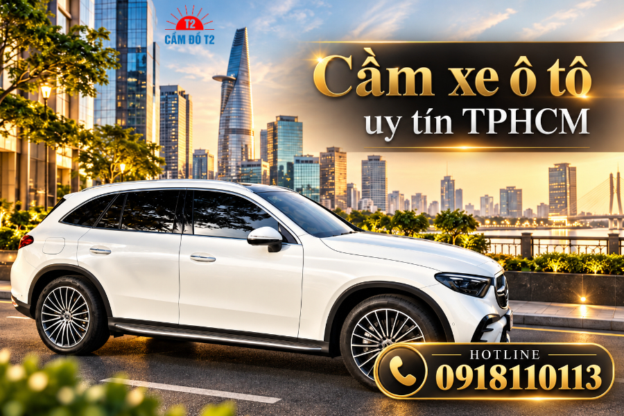 Cầm xe ô tô tại Cầm đồ T2 