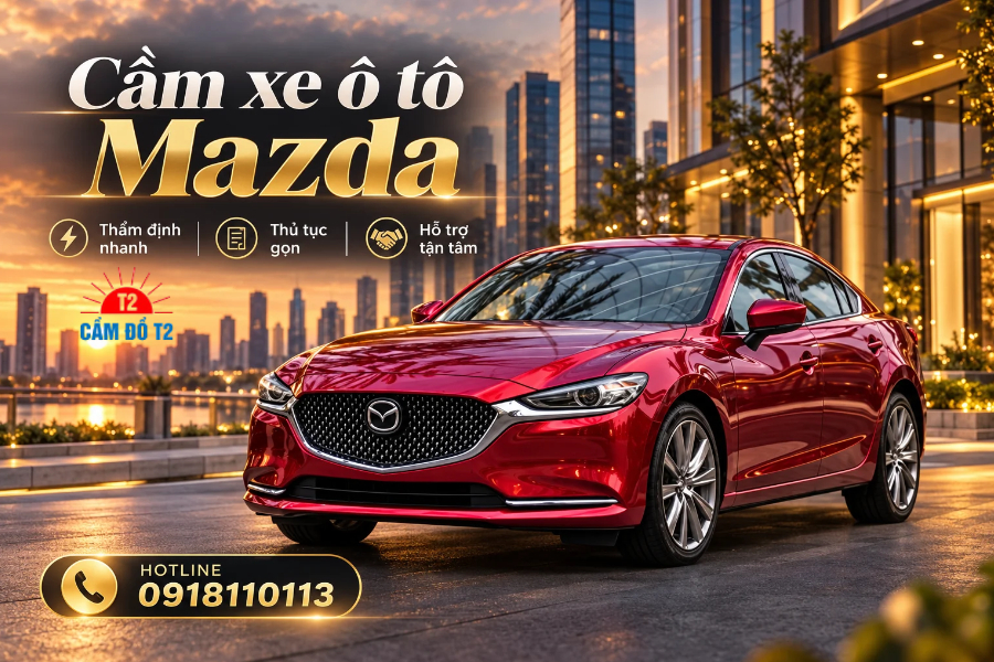 Cầm xe ô tô Mazda