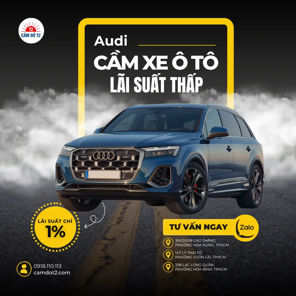 Cầm xe Audi dòng SUV Q Series