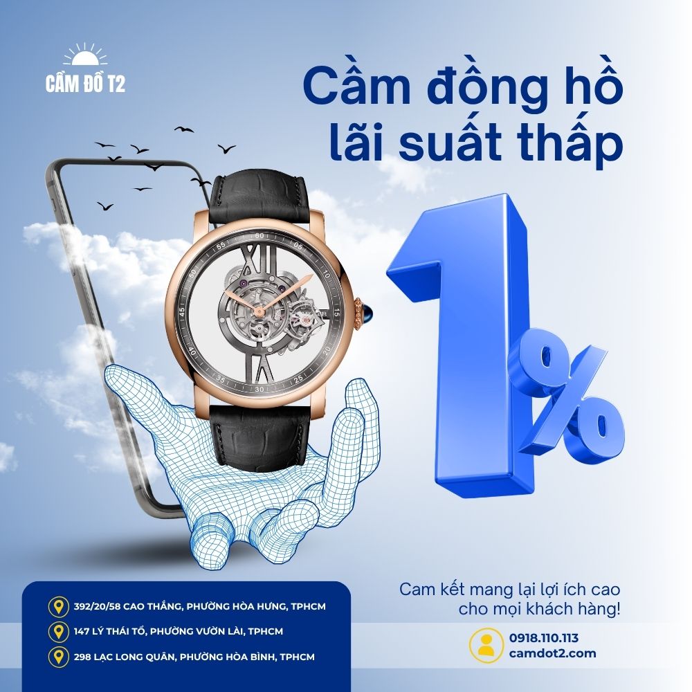 Cầm đồng hồ cartier rotonde astrotourbillon