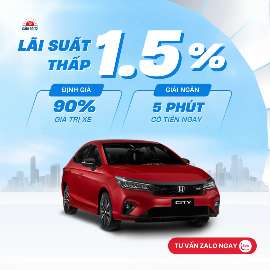 dịch vụ cầm đồ xe ô tô Honda Civic