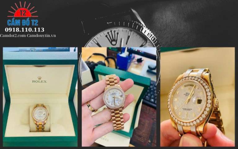 Cầm đồng hồ cao cấp Rolex