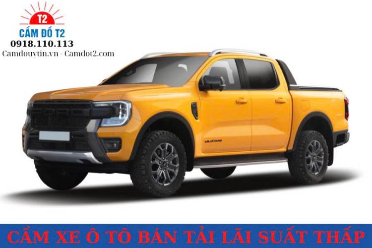 Cầm xe ô tô bán tải tại TPHCM Cầm Đồ T2