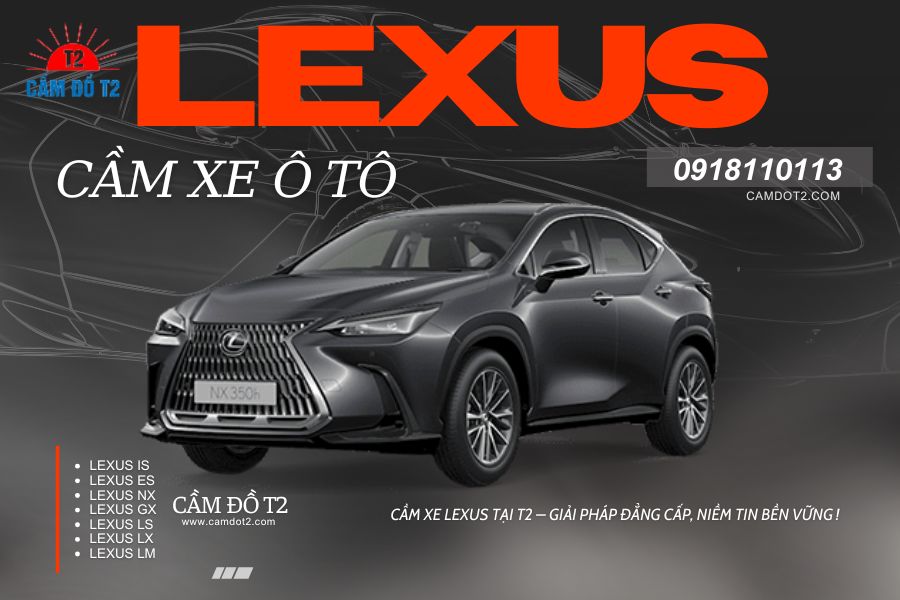 Cầm xe ô tô Lexus