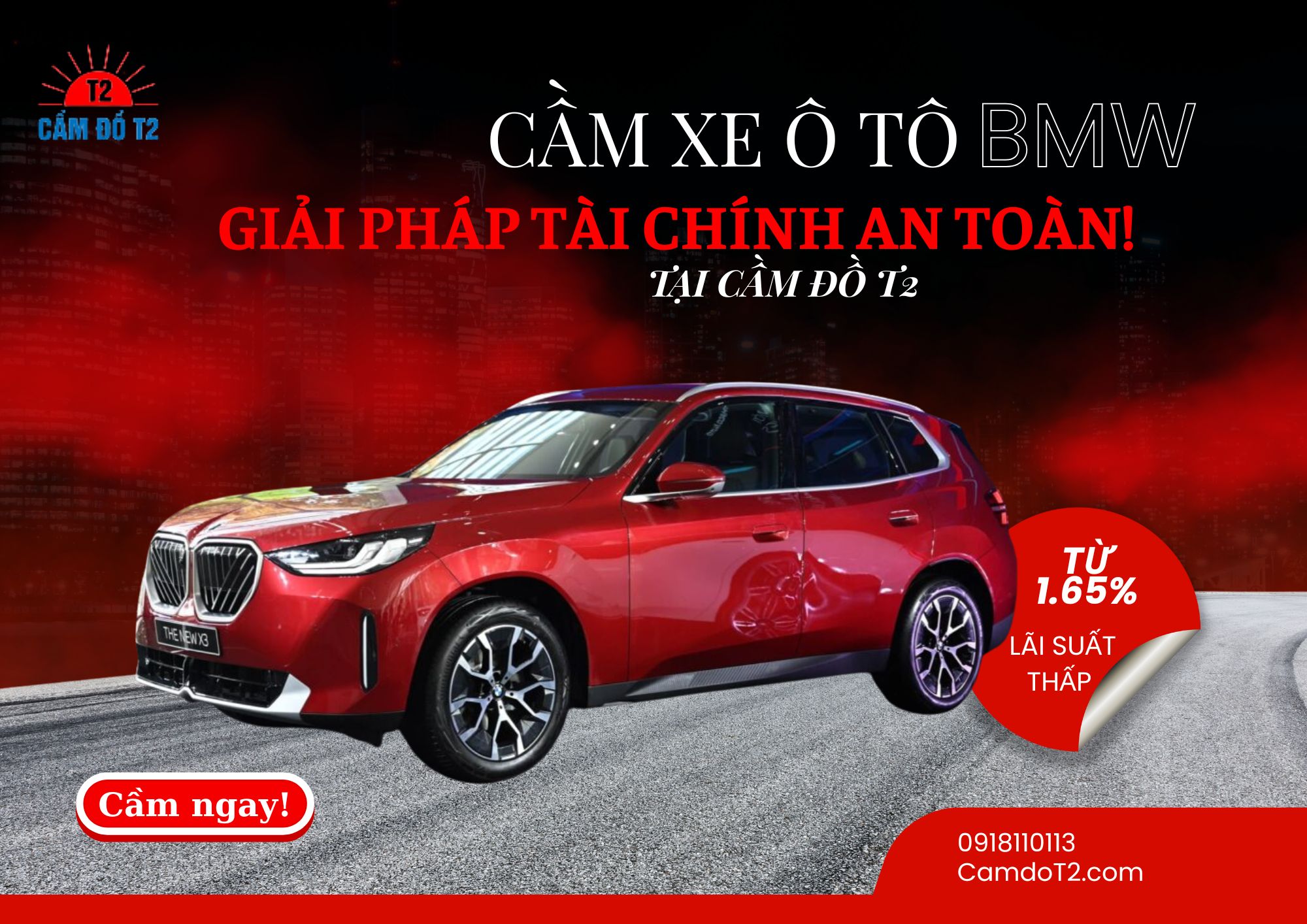 Giải pháp Cầm xe ô tô BMW uy tín của Cầm Đồ T2