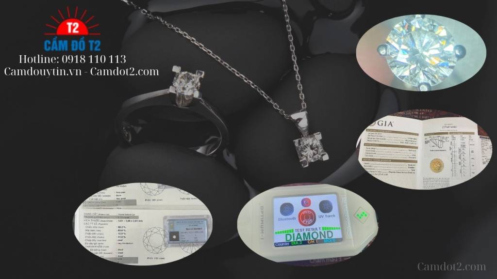 Hồ sơ cầm kim cương tại Cầm Đồ T2