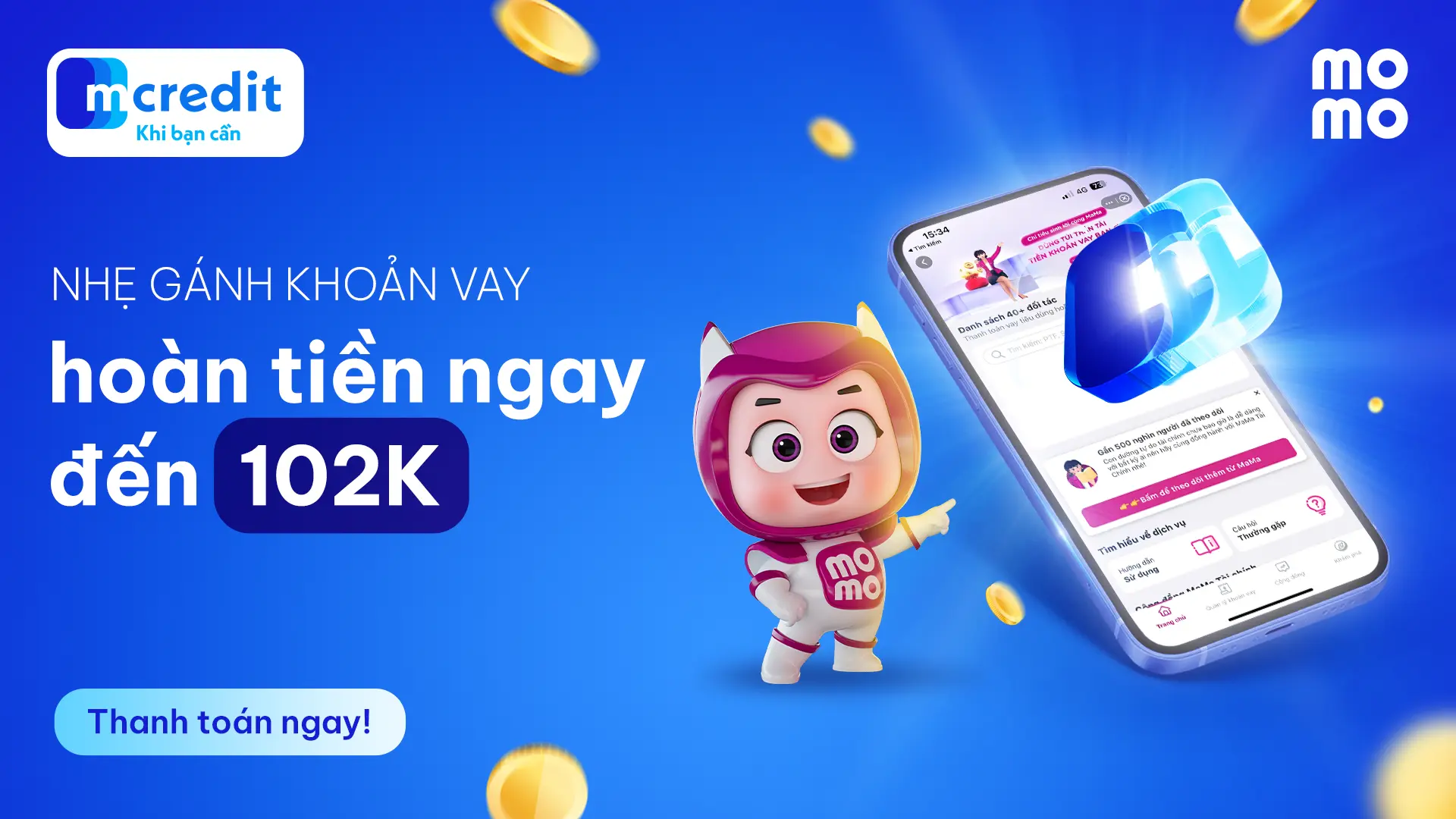 MCredit APP vay nhanh online