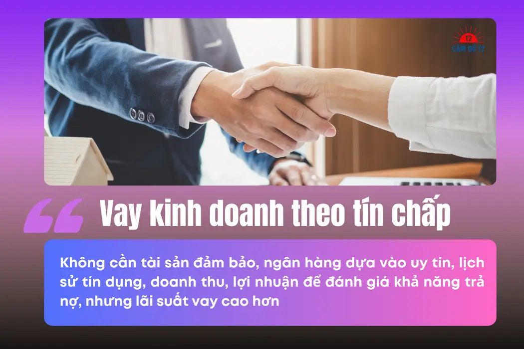 Vay tín chấp cho hộ kinh doanh