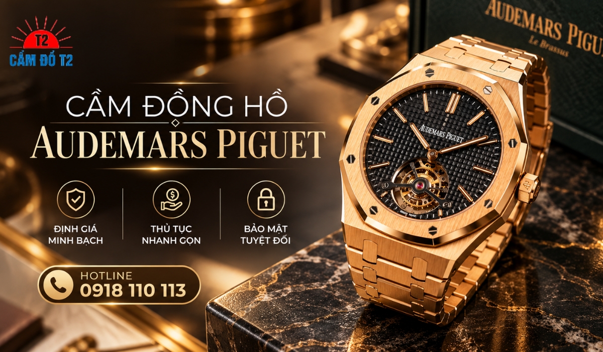 Cầm Đồng Hồ Audemars Piguet Uy Tín TPHCM Tại Hệ Thống Cầm Đồ T2