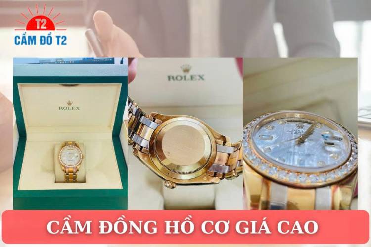 Cầm đồng hồ cơ giá cao uy tín lãi suất thấp