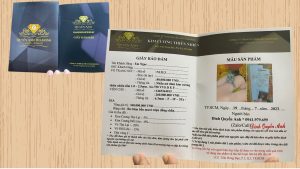 giấy chứng nhận cầm kim cương